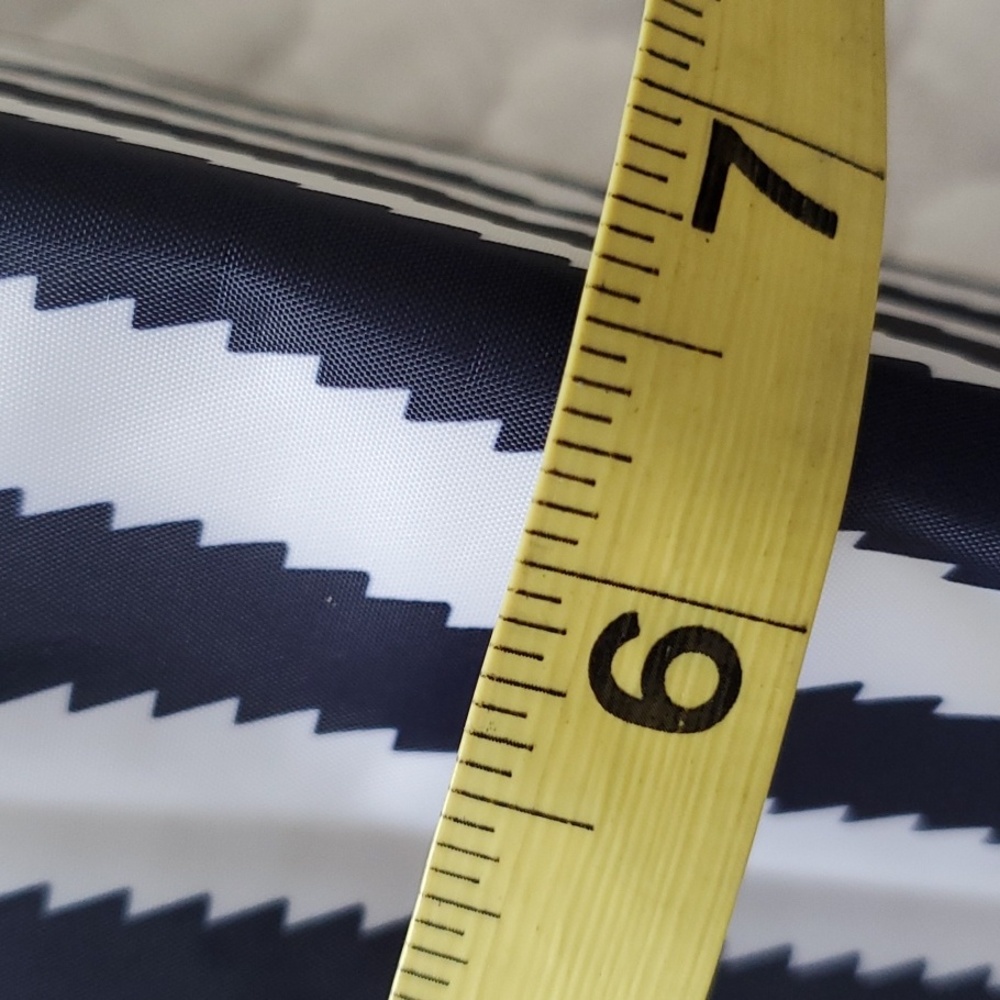 Thirty one upcycle crossbody navy and white - Picture 14 of 16